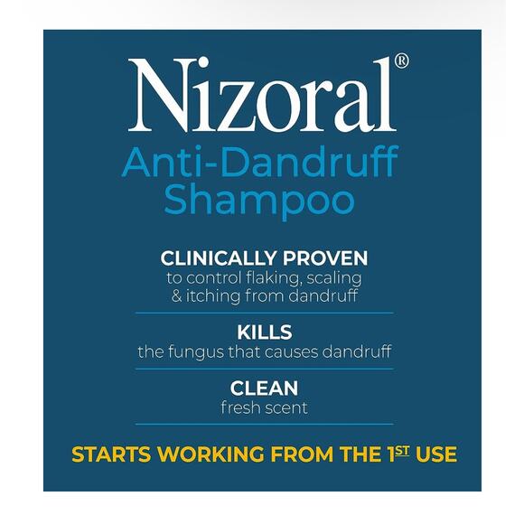 NEW Nizoral Anti-Dandruff Shampoo 7 oz - Picture 5 of 7